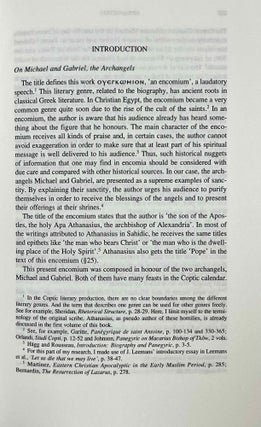 Another Athanasius. Four Sahidic homilies attributed to Athanasius of Alexandria. Two homilies on Michael the Archangel, the Homily on Luke 11:5-9 and the Homily on Pentecost. Vol. I: Text. Vol. II: Translation (complete set)