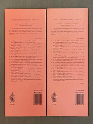 Another Athanasius. Four Sahidic homilies attributed to Athanasius of Alexandria. Two homilies on Michael the Archangel, the Homily on Luke 11:5-9 and the Homily on Pentecost. Vol. I: Text. Vol. II: Translation (complete set)