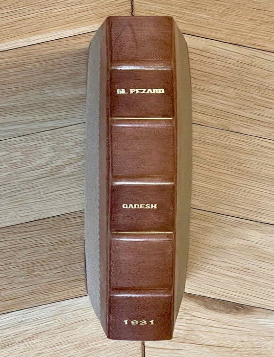 Item #M10040 Qadesh. Mission arch&eacute;ologique &agrave; Tell Nebi Mend. 1921-1922. PEZARD Maurice.