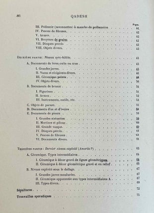Qadesh. Mission archéologique à Tell Nebi Mend. 1921-1922.