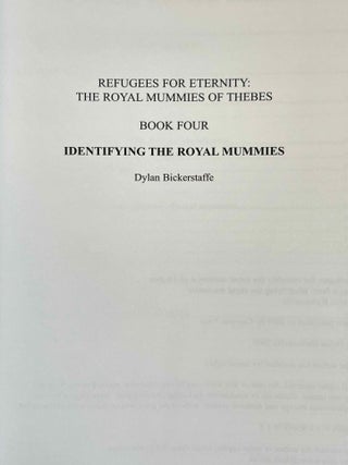 Refugees for eternity. The royal mummies of Thebes. Part four. Identifying the Royal Mummies.[newline]M10051a-01.jpeg
