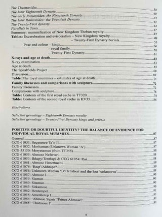 Refugees for eternity. The royal mummies of Thebes. Part four. Identifying the Royal Mummies.[newline]M10051a-03.jpeg