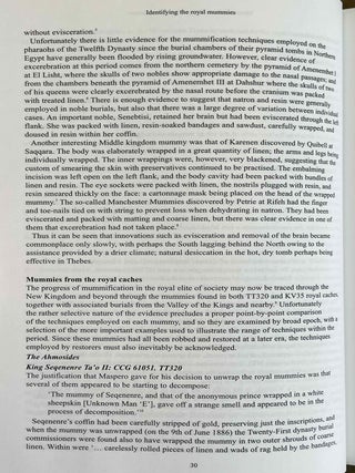 Refugees for eternity. The royal mummies of Thebes. Part four. Identifying the Royal Mummies.[newline]M10051a-07.jpeg