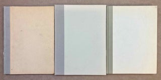 The Antinoopolis Papyri. Part I, II, III (complete set)