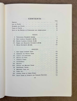 The Antinoopolis Papyri. Part I, II, III (complete set)