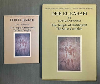 Item #M10059 Deir el-Bahari VI. The Temple of Hatshepsut. The Solar Complex. 2 volumes (complete...[newline]M10059-00.jpeg