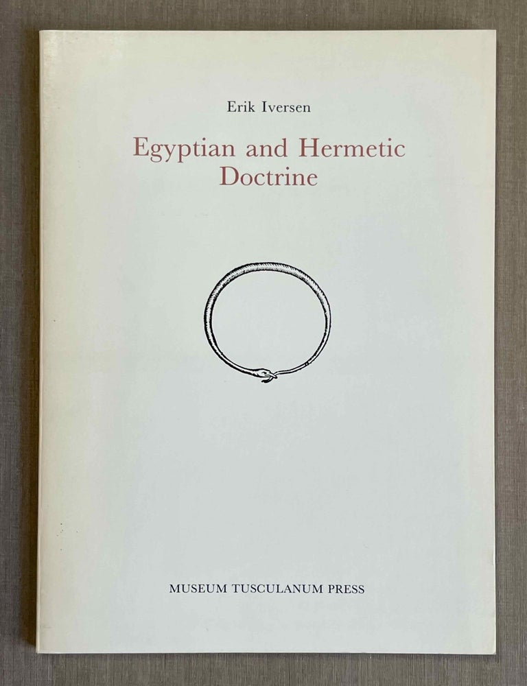 Item #M10064 Egyptian and Hermetic Doctrine. IVERSEN Erik.[newline]M10064-00.jpeg