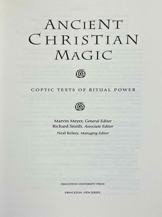 Ancient Christian magic. Coptic texts of ritual power.[newline]M10071-01.jpeg