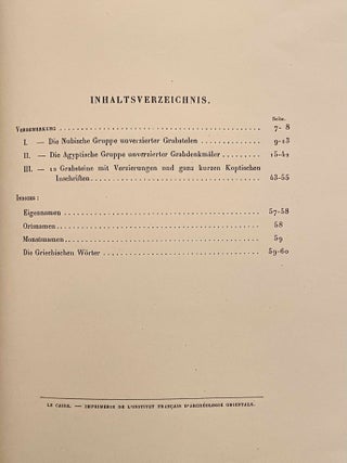 Koptische Inschriften im Kaiser-Friedrich-Museum zu Berlin. Ihre sachliche, &ouml;rtliche und zeitliche Einordnung in das Gesamtgebiet koptischer Grabinschriften.[newline]M10080b-06.jpeg