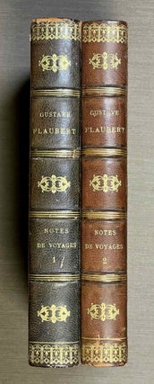 Item #M10083 Notes de voyages. 2 volumes (complete set). FLAUBERT Gustave[newline]M10083-00.jpeg