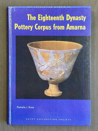 Item #M10093 The Eighteenth Dynasty pottery corpus from Amarna. ROSE Pamela[newline]M10093-00.jpeg