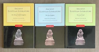 Item #M1010h Ancient Egyptian literature. Volumes I, II & III (complete set). 2006 edition....[newline]M1010h-00.jpeg