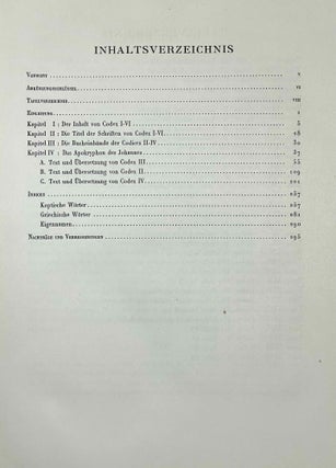Die drei Versionen des Apokryphon des Johannes im koptischen Museum zu Alt-Kairo