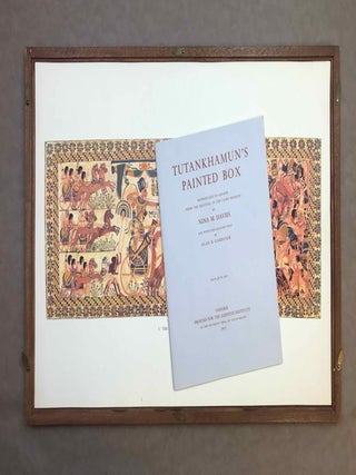 Tutankhamen's Painted Box. Reproduced in color from the original in the Cairo Museum.[newline]M1011f-02.jpeg