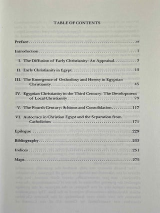 Early Egyptian Christianity. From Its Origins to 451 C. E.[newline]M10137-02.jpeg
