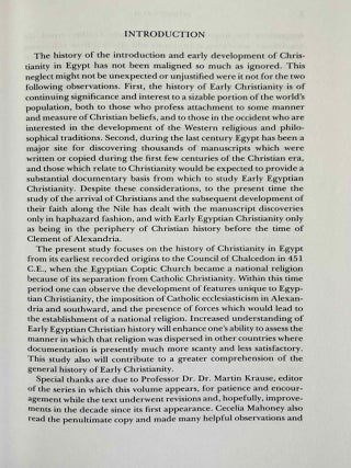 Early Egyptian Christianity. From Its Origins to 451 C. E.[newline]M10137-03.jpeg