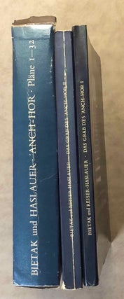 Item #M1015d Das Grab des 'Anch-Hor, Obersthofmeister der Gottesgemahlin Nitokris. 2 volumes +...[newline]M1015d.jpg
