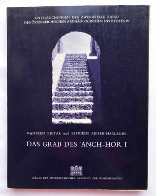 Das Grab des 'Anch-Hor, Obersthofmeister der Gottesgemahlin Nitokris. 2 volumes. Without the additional volume of plans.[newline]M1015e-01.jpg