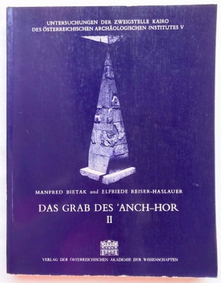 Das Grab des 'Anch-Hor, Obersthofmeister der Gottesgemahlin Nitokris. 2 volumes. Without the additional volume of plans.[newline]M1015e-13.jpg