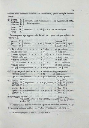 Elementa Linguae Aegyptiacae vulgo copticae quae auditoribus suis in patrio athenaeo pisano tradebat Hippolytus Rosellinius Linguarum Orientalium, veteris historiae et archaeologiae professor.