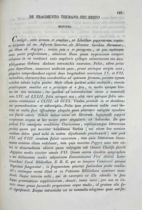 Elementa Linguae Aegyptiacae vulgo copticae quae auditoribus suis in patrio athenaeo pisano tradebat Hippolytus Rosellinius Linguarum Orientalium, veteris historiae et archaeologiae professor.