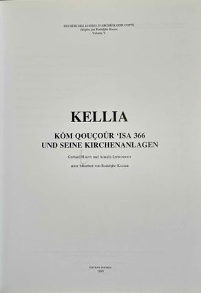 Kellia. Kôm Qouçoûr 'Isa 366 und seine Kircheanlagen.