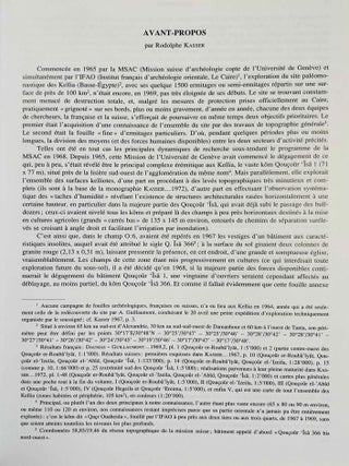 Kellia. K&ocirc;m Qou&ccedil;o&ucirc;r 'Isa 366 und seine Kircheanlagen.