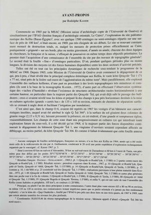 Kellia. Kôm Qouçoûr 'Isa 366 und seine Kircheanlagen.