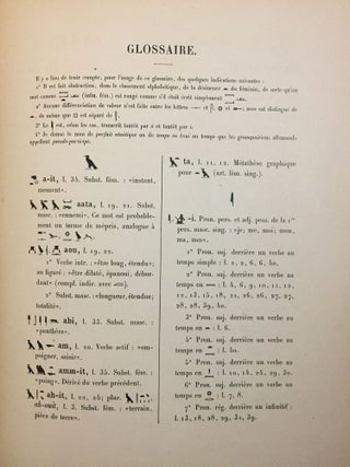 L'inscription d'Ahmes, fils d'Abana. Publiée avec notes et glossaire.