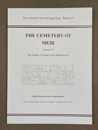 Item #M10207 The cemetery of Meir. Vol. VI: The Tombs of Senbi II and Wekhhotep II. KANAWATI...[newline]M10207-00.jpeg