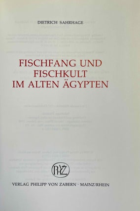 Fischfang und Fischkult im alten Ägypten