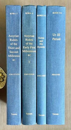 Item #M10217 Royal Inscriptions of Mesopotamia. Assyrian Periods. Vol. I: Assyrian rulers of the...