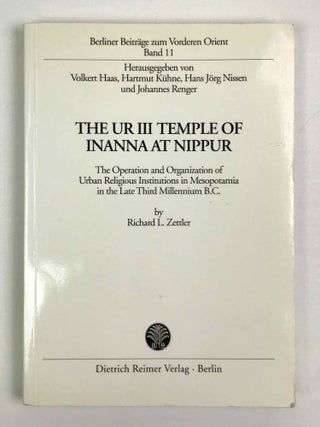 Item #M10222a The Ur III Temple of Inanna at Nippur. The operation and organization of urban...[newline]M10222a-00.jpeg