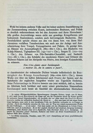 Studien zum Bit Hilani im Nordpalast Assurbanaplis zu Ninive