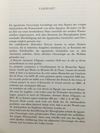 Die chronologische Fixierung des ägyptischen Mittleren Reiches nach dem Tempelarchiv von Illahun