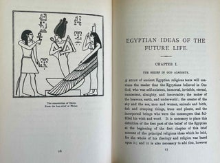 Egyptian religion. Egyptian ideas of the future life.