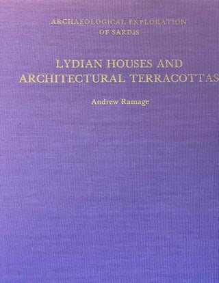 Item #M10240a Lydian Houses and Architectural Terracottas. RAMAGE Andrew