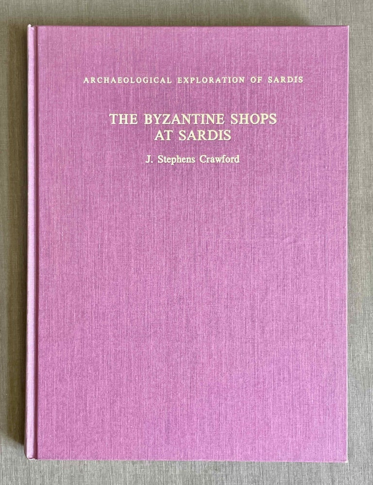 Item #M10241 The Byzantine Shops at Sardis. CRAWFORD John Stephens.[newline]M10241-00.jpeg