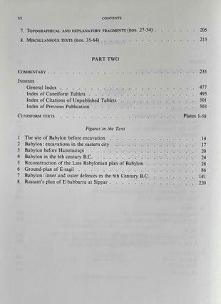 Babylonian topographical texts