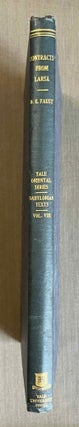 Item #M10247 Contracts from Larsa, Dated in the Reign of Rim-Sin. FAUST David Earl