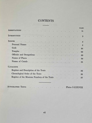 Contracts from Larsa, Dated in the Reign of Rim-Sin