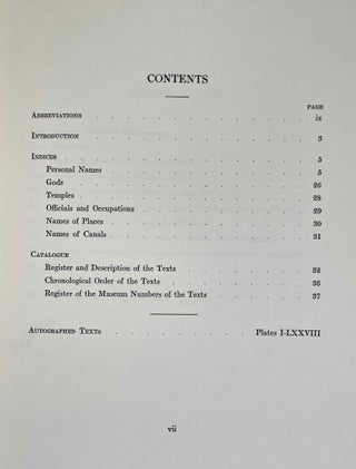 Contracts from Larsa, Dated in the Reign of Rim-Sin