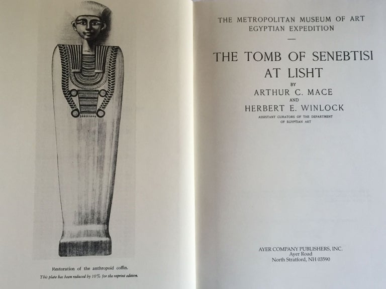 Item #M1024c The tomb of Senebtisi at Lisht. MACE Arthur C. - WINLOCK Herbert E.[newline]M1024c.jpg