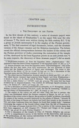 Studies in the Aramaic legal papyri from Elephantine