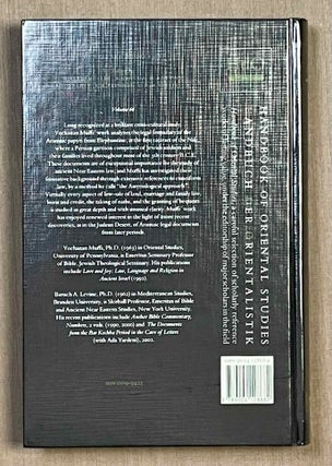 Studies in the Aramaic legal papyri from Elephantine