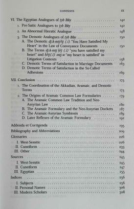 Studies in the Aramaic legal papyri from Elephantine