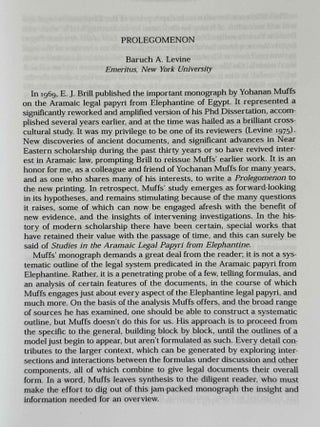 Studies in the Aramaic legal papyri from Elephantine[newline]M10254a-05.jpeg