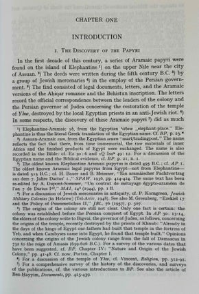 Studies in the Aramaic legal papyri from Elephantine