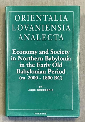 Item #M10256 Economy and society in northern Babylonia in the early old Babylonian period (ca....