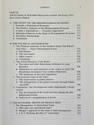 Economy and society in northern Babylonia in the early old Babylonian period (ca. 2000-1800 BC)[newline]M10256-04.jpeg